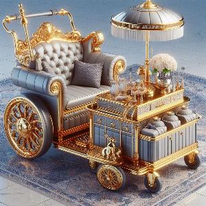 A utility cart for Luxury Hotel-2